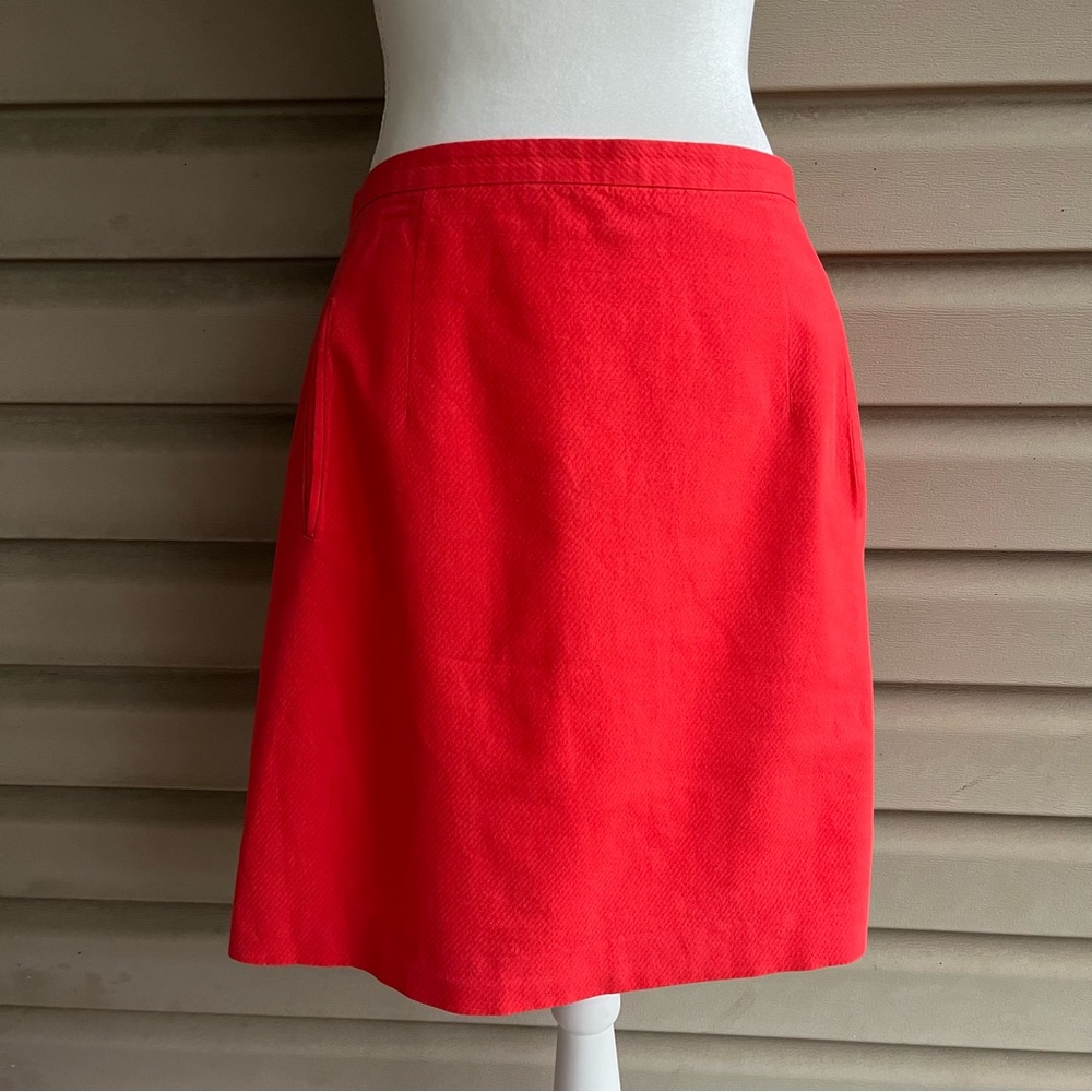 •Banana Republic• Cotton/Linen Blend Skirt with Pockets - Size 12